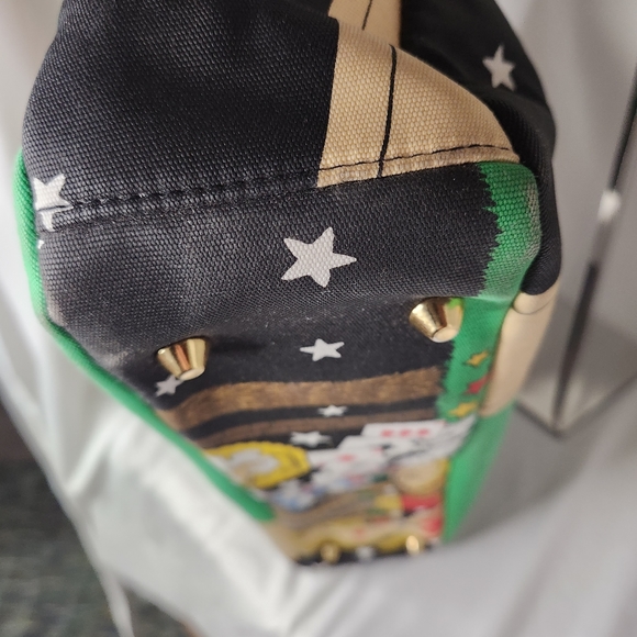 LAS VEGAS BAMBOO HANDLE TOTE - Picture 9 of 14